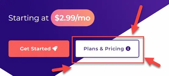Chọn Plans and pricing